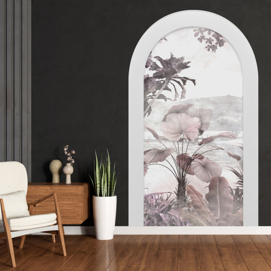 Vinilo Adhesivo Decorativo trampantojo 3D - Selva Tropical