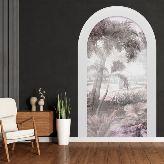 Vinilo Adhesivo Decorativo trampantojo 3D - Selva Tropical