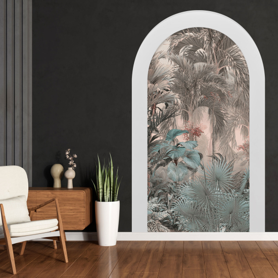 Vinilo Adhesivo Decorativo trampantojo 3D - Selva Tropical