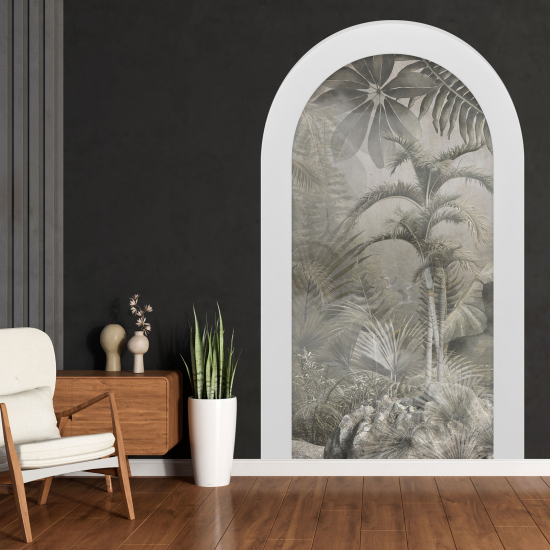 Vinilo Adhesivo Decorativo trampantojo 3D - Selva Tropical