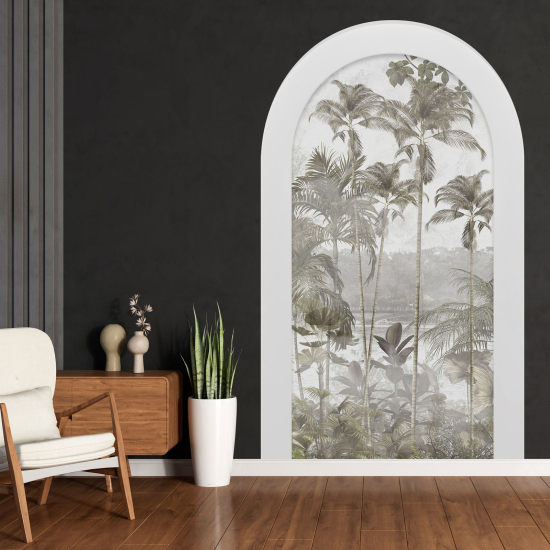 Vinilo Adhesivo Decorativo trampantojo 3D - Selva Tropical