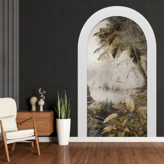Vinilo Adhesivo Decorativo trampantojo 3D - Selva Tropical