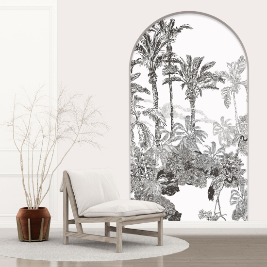 Vinilo Adhesivo Decorativo trampantojo 3D - Selva Tropical