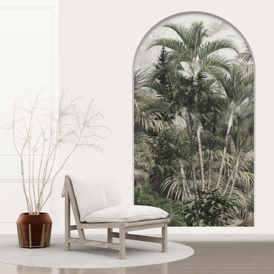 Vinilo Adhesivo Decorativo trampantojo 3D - Selva Tropical