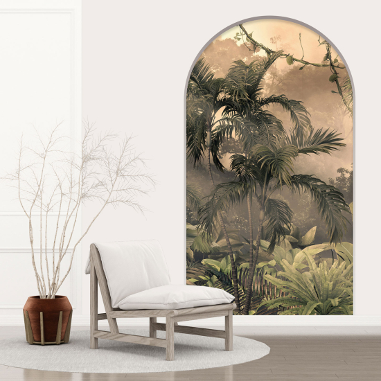 Vinilo Adhesivo Decorativo trampantojo 3D - Selva Tropical