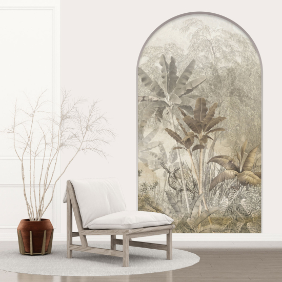Vinilo Adhesivo Decorativo trampantojo 3D - Selva Tropical