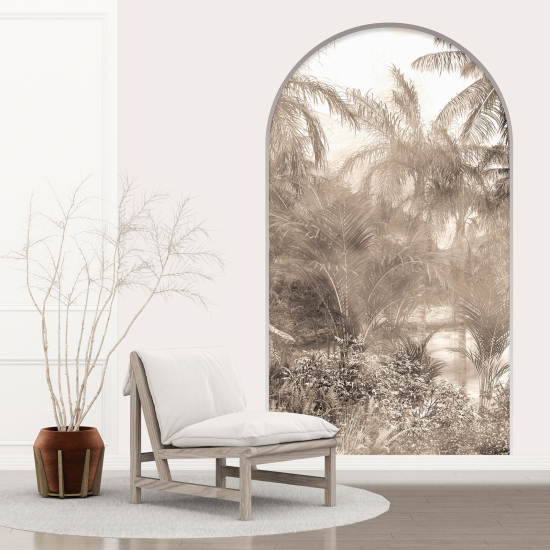 Vinilo Adhesivo Decorativo trampantojo 3D - Selva Tropical