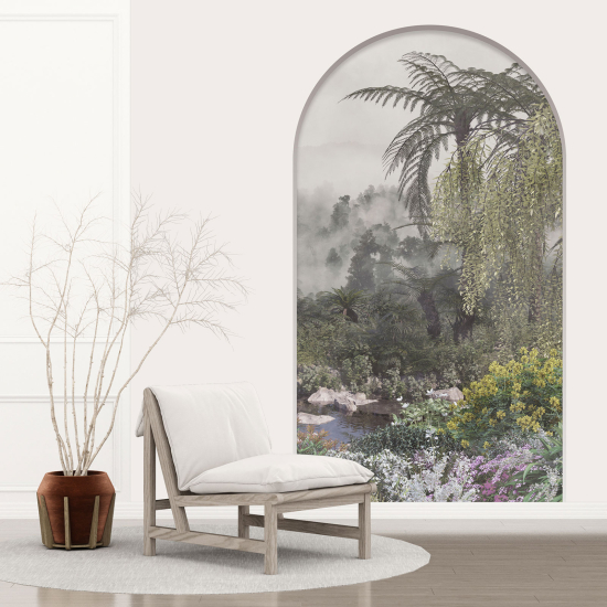 Vinilo Adhesivo Decorativo trampantojo 3D - Selva Tropical