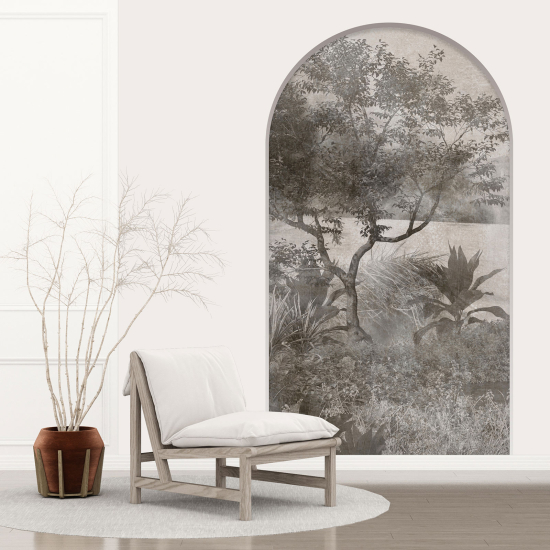 Vinilo Adhesivo Decorativo trampantojo 3D - Selva Tropical
