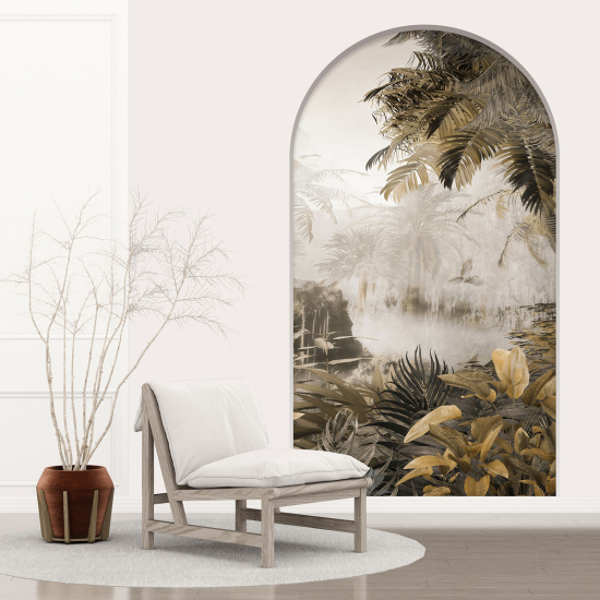 Vinilo Adhesivo Decorativo trampantojo 3D - Selva Tropical