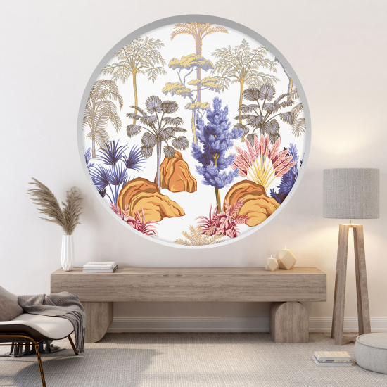 Vinilo Adhesivo Decorativo trampantojo 3D - Selva Tropical
