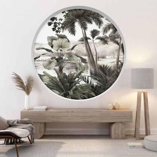 Vinilo Adhesivo Decorativo trampantojo 3D - Selva Tropical