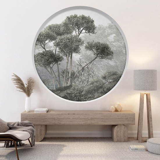 Vinilo Adhesivo Decorativo trampantojo 3D - Selva Tropical