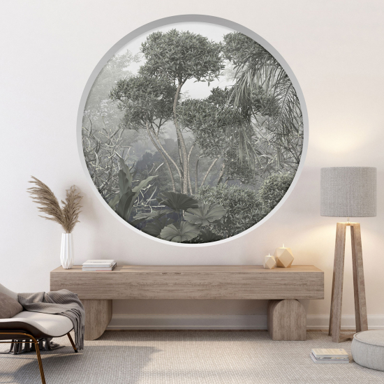 Vinilo Adhesivo Decorativo trampantojo 3D - Selva Tropical