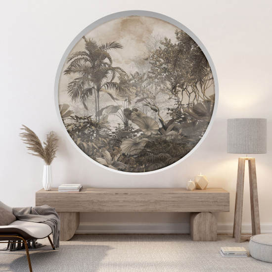 Vinilo Adhesivo Decorativo trampantojo 3D - Selva Tropical