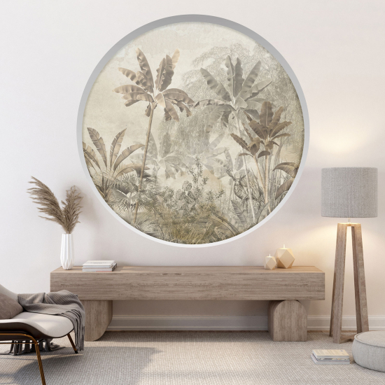 Vinilo Adhesivo Decorativo trampantojo 3D - Selva Tropical