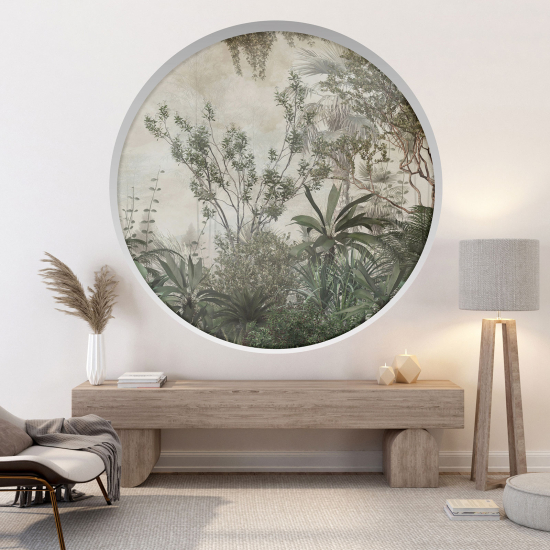Vinilo Adhesivo Decorativo trampantojo 3D - Selva Tropical