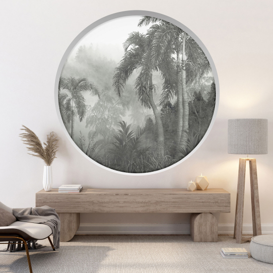Vinilo Adhesivo Decorativo trampantojo 3D - Selva Tropical