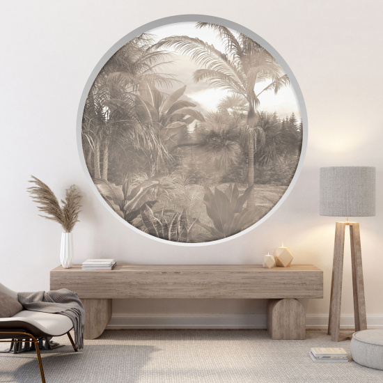 Vinilo Adhesivo Decorativo trampantojo 3D - Selva tropical