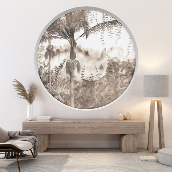Vinilo Adhesivo Decorativo trampantojo 3D - Selva tropical
