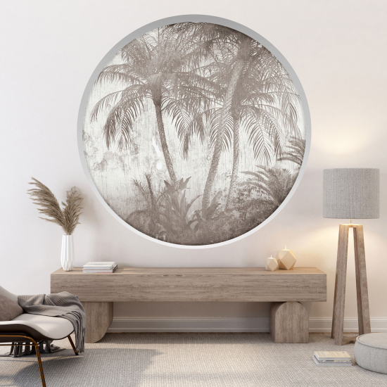 Vinilo Adhesivo Decorativo trampantojo 3D - Selva tropical