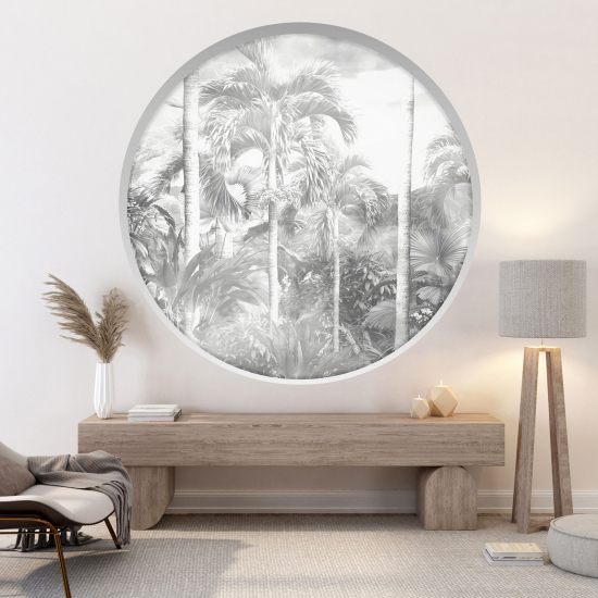 Vinilo Adhesivo Decorativo trampantojo 3D - Selva tropical