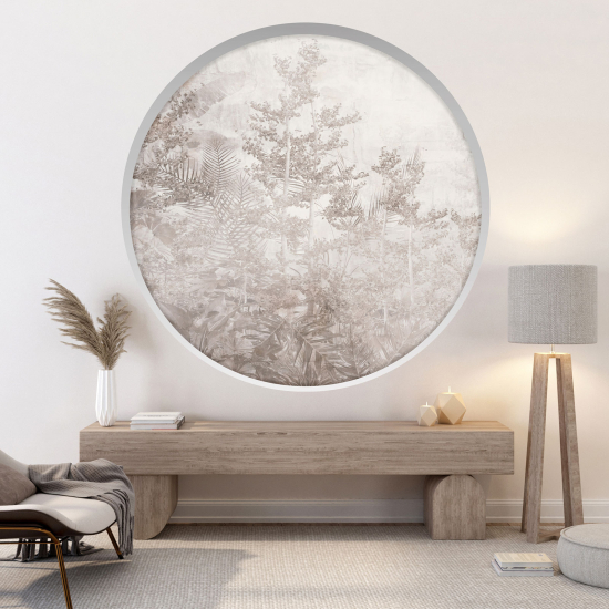Vinilo Adhesivo Decorativo trampantojo 3D - Selva tropical