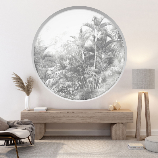 Vinilo Adhesivo Decorativo trampantojo 3D - Selva tropical