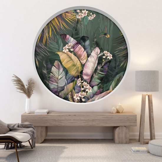 Vinilo Adhesivo Decorativo trampantojo 3D - Selva tropical