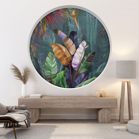 Vinilo Adhesivo Decorativo trampantojo 3D - Selva tropical