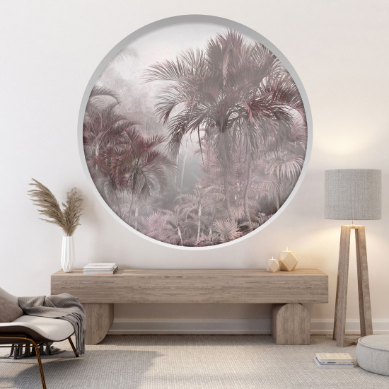 Vinilo Adhesivo Decorativo trampantojo 3D - Selva tropical