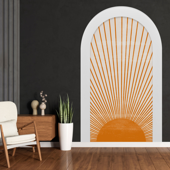 Vinilo Adhesivo Decorativo trampantojo 3D - Sol Boho