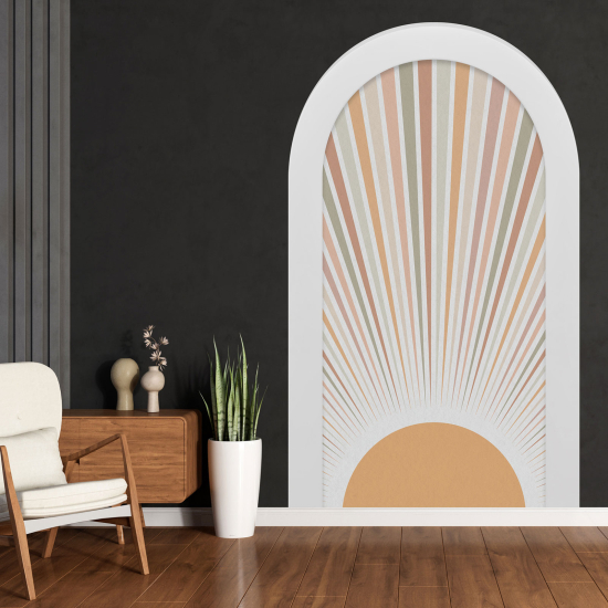 Vinilo Adhesivo Decorativo trampantojo 3D - Sol Boho