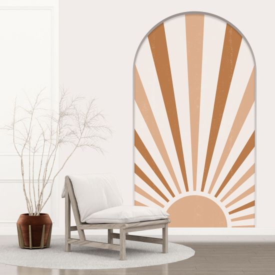 Vinilo Adhesivo Decorativo trampantojo 3D - Sol Boho