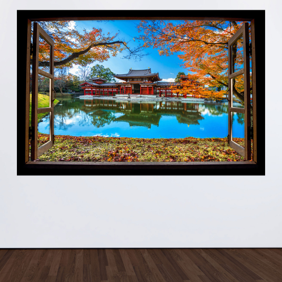 Vinilo Adhesivo Decorativo trampantojo 3D - Templo