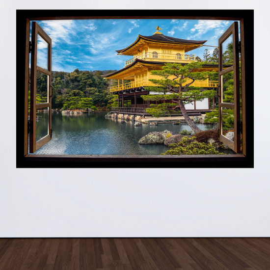 Vinilo Adhesivo Decorativo trampantojo 3D - Templo