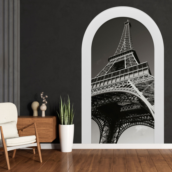 Vinilo Adhesivo Decorativo trampantojo 3D - Torre Eiffel