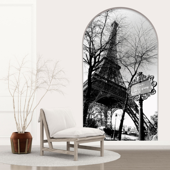 Vinilo Adhesivo Decorativo trampantojo 3D - Torre Eiffel