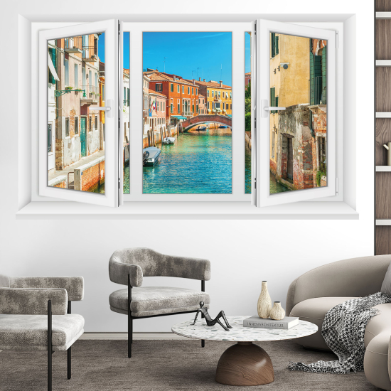 Vinilo Adhesivo Decorativo trampantojo 3D - Venecia