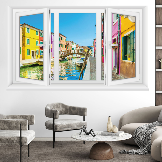 Vinilo Adhesivo Decorativo trampantojo 3D - Venecia