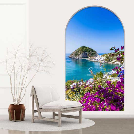 Vinilo Adhesivo Decorativo trampantojo 3D - Vista al Mar