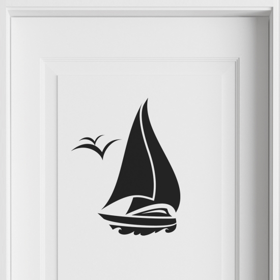 Vinilo Adhesivo Decorativo - Velero
