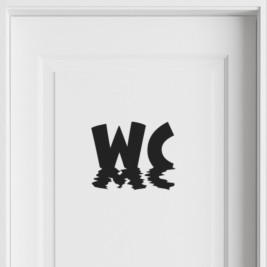 Vinilo Adhesivo Decorativo - WC