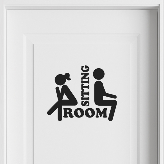 Vinilo Adhesivo Decorativo - WC