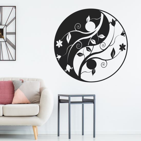 Vinilo Adhesivo Decorativo - Yin Yang