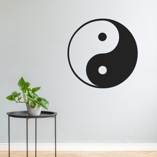 Vinilo Adhesivo Decorativo - Yin Yang