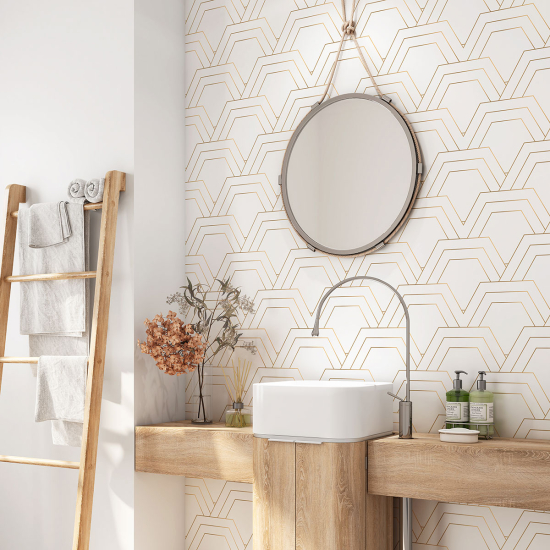 Vinilo Adhesivo para baño - Diseño
