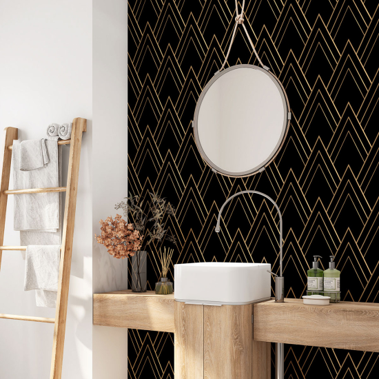 Vinilo Adhesivo para baño - Motivo elegante