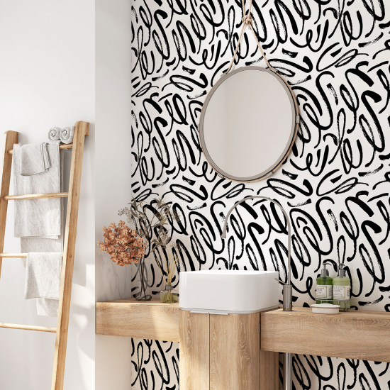 Vinilo Adhesivo para baño - Motivo Gráfico