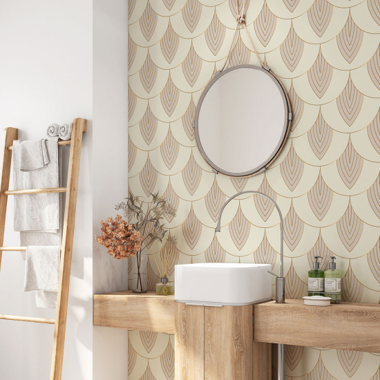 Vinilo Adhesivo para baño - Motivo Oriental